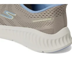 SKECHERS Performance Go Walk Now Hands Free Slip-Ins Taupe/Blue Hot