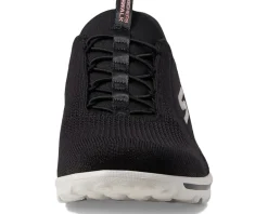 SKECHERS Performance Go Walk Travel Milan Hands Free Slip-Ins Black/Pink New