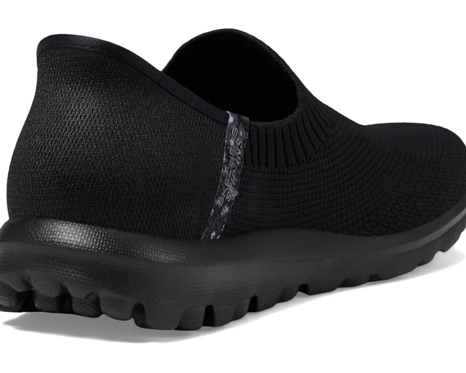 SKECHERS Performance Go Walk Travel Tahiti Sunset Hands Free Slip-Ins Black/Black Sale