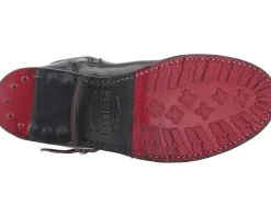 Bed Stu Gogo Lug Wide Calf Black Rustic Outlet