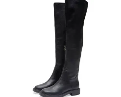 Aerosoles Golla Black Pebbled Stretch Faux Leather Outlet