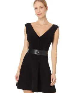 Norma Kamali Grace Mini Dress Black Online