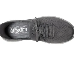 SKECHERS Graceful - First Blush Hands Free Slip-Ins Charcoal Clearance