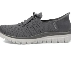 SKECHERS Graceful - First Blush Hands Free Slip-Ins Charcoal Clearance