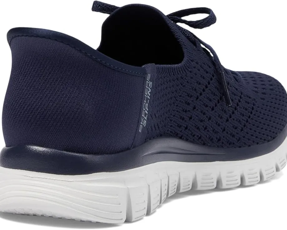 SKECHERS Graceful - First Blush Hands Free Slip-Ins Navy