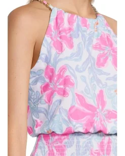 Women Lilly Pulitzer Gracelyn Halter Midi Dress