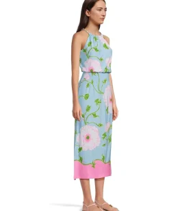 Women Lilly Pulitzer Gracelyn Halter Midi Dress