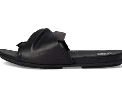 Women FitFlop Gracie Soft-Twist Leather Slides