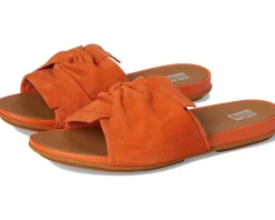 Women FitFlop Gracie Soft-Twist Suede Slides