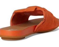Women FitFlop Gracie Soft-Twist Suede Slides