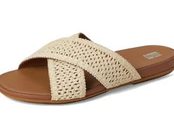 Women FitFlop Gracie Woven Cross Slides