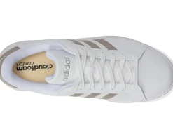 adidas Grand Court 2.0 White/Metallic Silver Discount