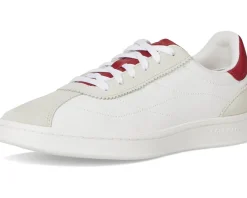 Cole Haan Grand Crosscourt Brynn Sneakers White/Silver Birchsuede/Rio Red/White Online