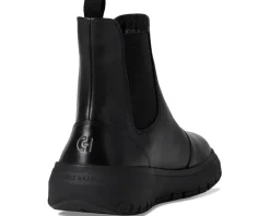 Cole Haan Grand Raelyn Chelsea Waterproof Boots Black/Black Waterproof Online