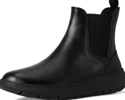 Cole Haan Grand Raelyn Chelsea Waterproof Boots Black/Black Waterproof Online