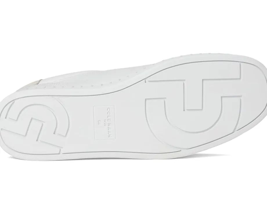 Cole Haan Grandpro Acelia Sneakers White/Silver Birsuede/Gold/White Outlet