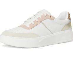 Cole Haan Grandpro Carissa Sneakers White/Silver Birchsuede/Soft Gold