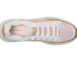 Cole Haan Grandpro Eleeana Knit Runners White Knit/Biscuit/White-biscuit Discount