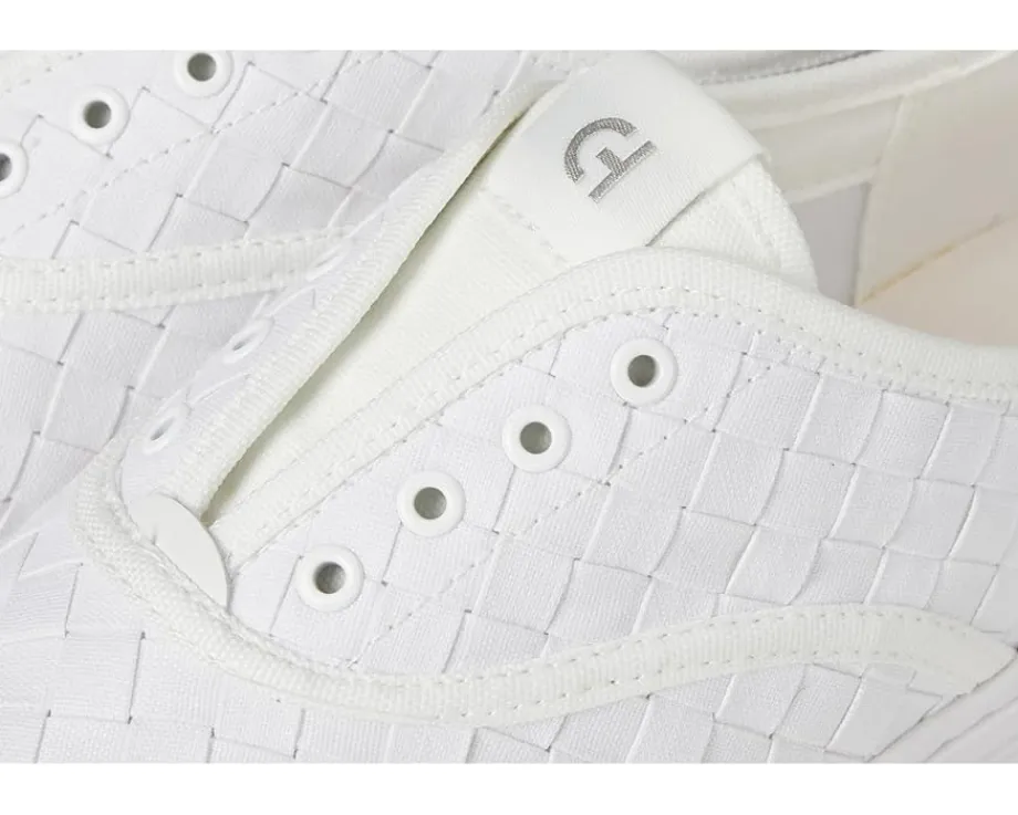 Cole Haan Grandpro Harbor Sneakers White Woven Canvas/Leather/White Sale