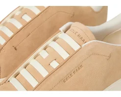 Cole Haan GrandPro Luxe Slip-On Sneakers Tuscan Sand Suede Discount