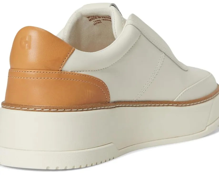 Cole Haan Grandpro Maxfield Slip-On Sneakers Ivory/Biscuit
