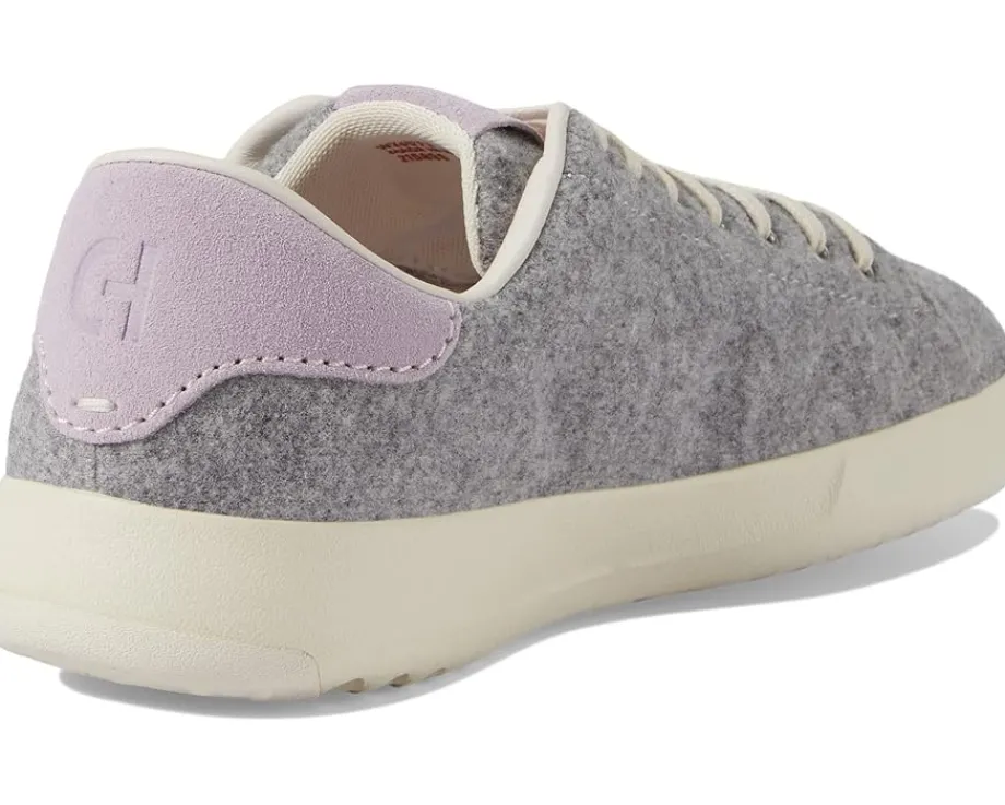 Cole Haan GrandPro Tennis Sneaker Grey/Fair Orchid/Ivory Outlet