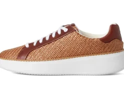 Cole Haan Grandpro Topspin Sneaker Dark Raffia/Dark Cuoio/White Hot