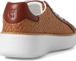 Cole Haan Grandpro Topspin Sneaker Dark Raffia/Dark Cuoio/White Hot