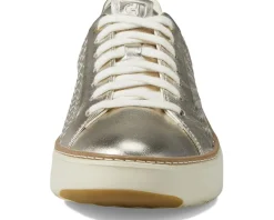Cole Haan Grandpro Topspin Sneaker Soft Gold Genevieve Weave Leather/Ivory Sale