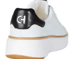 Cole Haan Grandpro Topspin Sneaker Ivory/Black Leather