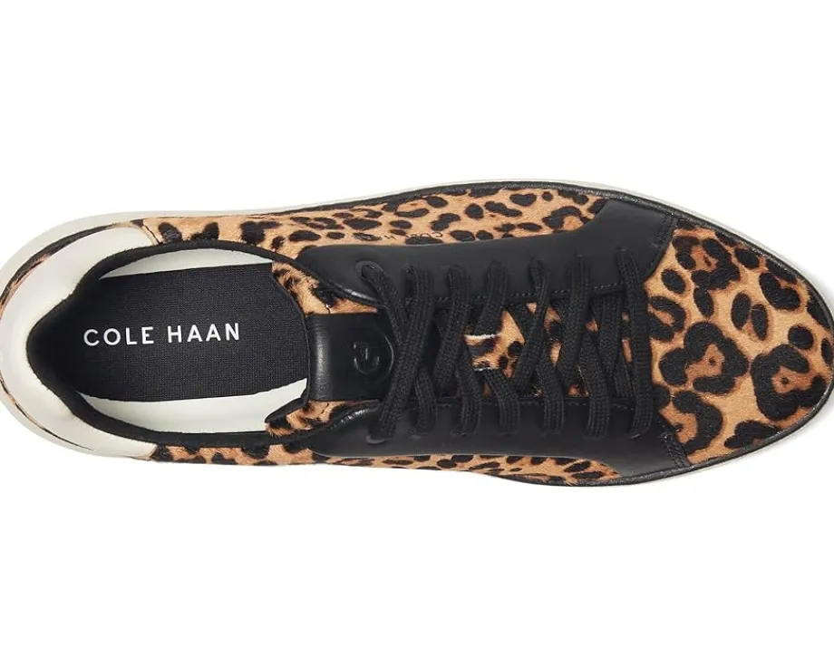 Cole Haan Grandpro Topspin Sneaker Leopard Print Black Outlet