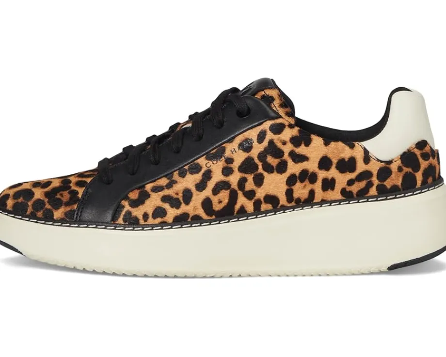 Cole Haan Grandpro Topspin Sneaker Leopard Print Black Outlet