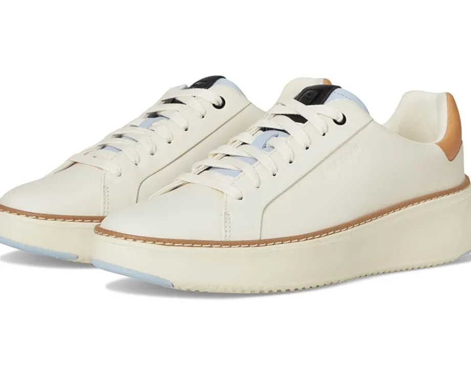 Cole Haan Grandpro Topspin Sneaker Ivory/Biscuit/Skyway/Black Sale