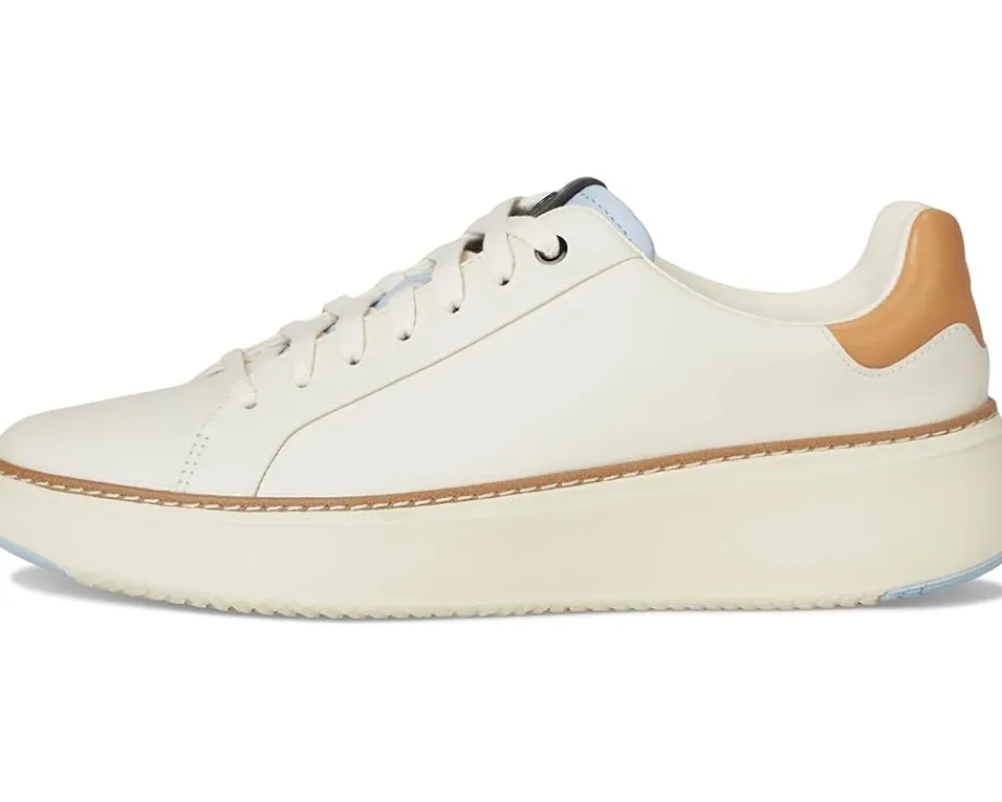 Cole Haan Grandpro Topspin Sneaker Ivory/Biscuit/Skyway/Black Sale