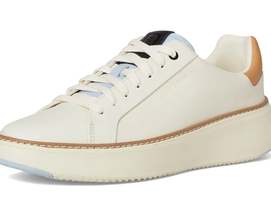 Cole Haan Grandpro Topspin Sneaker Ivory/Biscuit/Skyway/Black Sale