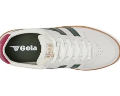 Gola Grandslam Elite White/Evrgrn/Hot Fuschia/Gum Clearance