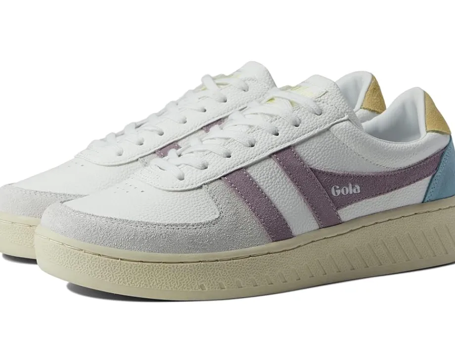 Gola Grandslam Trident White/Lily/Lemon Sale