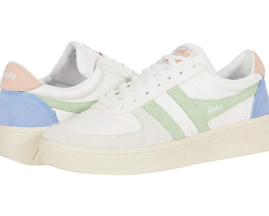 Gola Grandslam Trident White/Patina Green/Pearl Pink Best