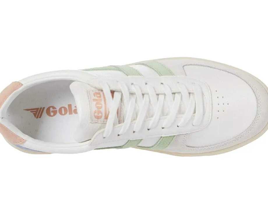 Gola Grandslam Trident White/Patina Green/Pearl Pink Best