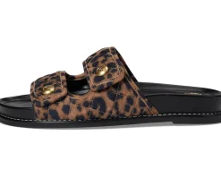 Women Vince Camuto Graysin Quilted Double Band Slide Sandals