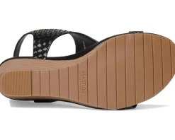 Kenneth Cole Reaction Greatly Thong Black Woven Outlet