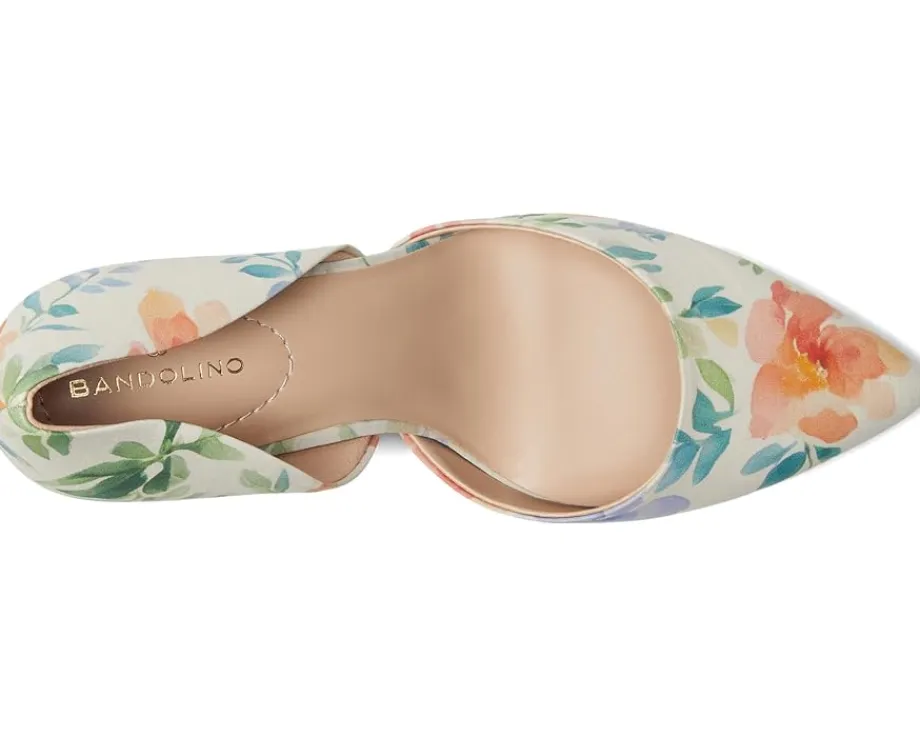 Bandolino Grenow D’Orsay Pump Peach Dreamy Floral Multi Hot