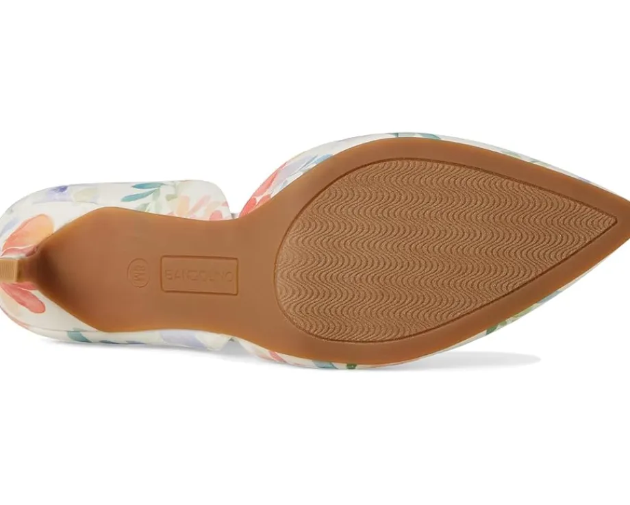 Bandolino Grenow D’Orsay Pump Peach Dreamy Floral Multi Hot