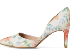 Bandolino Grenow D’Orsay Pump Peach Dreamy Floral Multi Hot