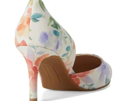 Bandolino Grenow D’Orsay Pump Peach Dreamy Floral Multi Hot