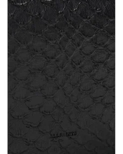 AllSaints Half Moon Snake Xbody Black Online