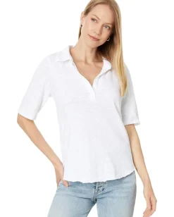 Women Mod-o-doc Half Sleeve Easy Polo Tee
