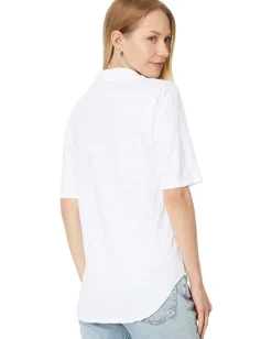 Women Mod-o-doc Half Sleeve Easy Polo Tee