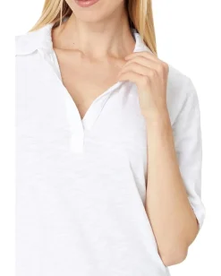 Women Mod-o-doc Half Sleeve Easy Polo Tee