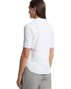 Women Mod-o-doc Half Sleeve Polo Tee